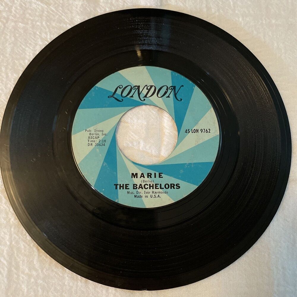 The Bachelors Marie / You Can Tell 45RPM London Records 1965